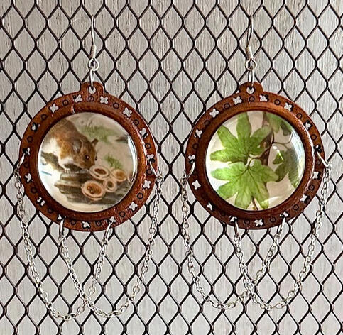 Mouse & Ferns | 2.5" long